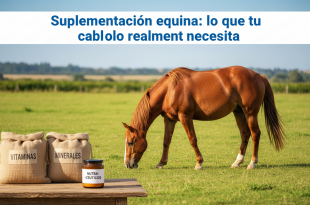 suplementación equina