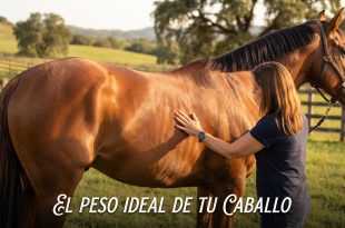 cuánto pesa un caballo
